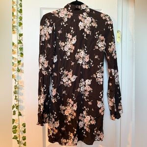 Floral Long Sleeve Dress